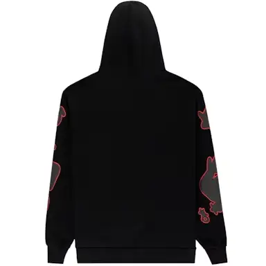 Sp5der Beluga Outline Hoodie Black1 Sp5der Beluga Outline Hoodie Black1